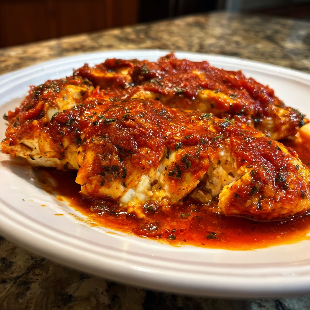 Chicken Breast with Tomato Sauce