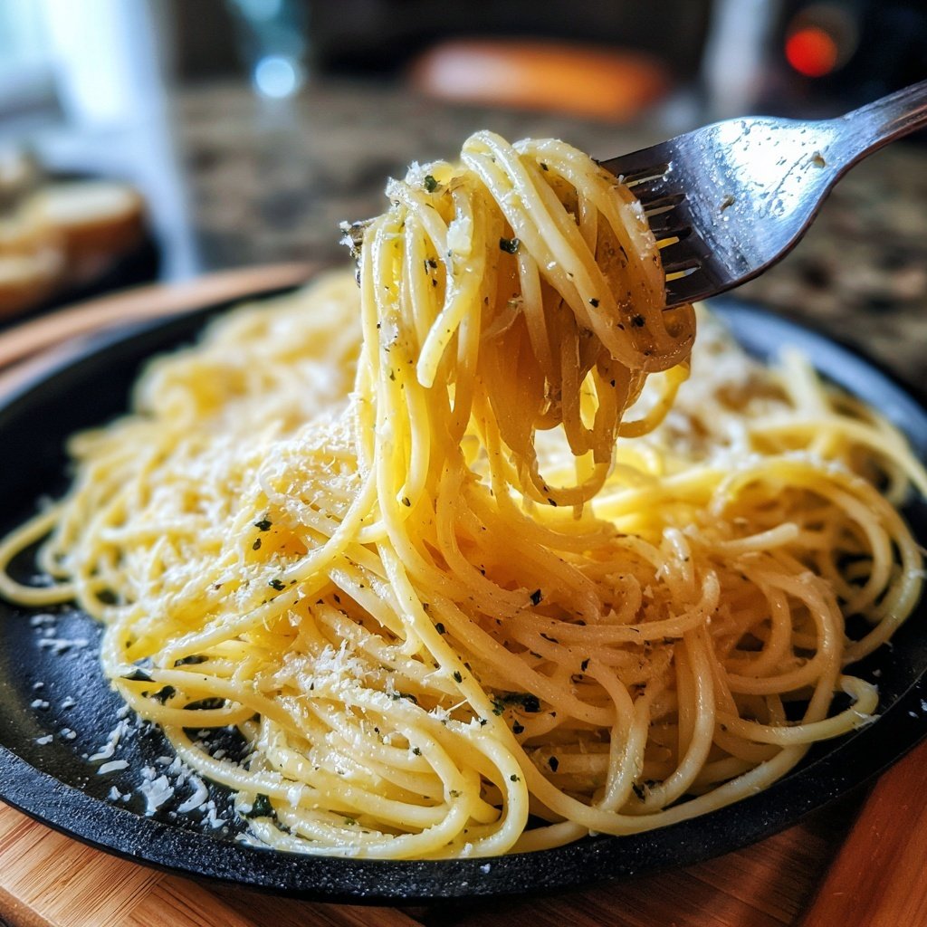 Quick & Easy 15-Minute Garlic Pasta