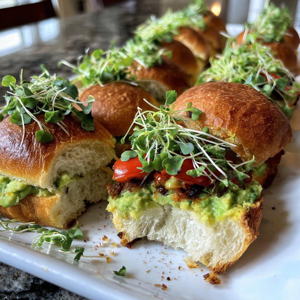 Avocado Spread Sliders