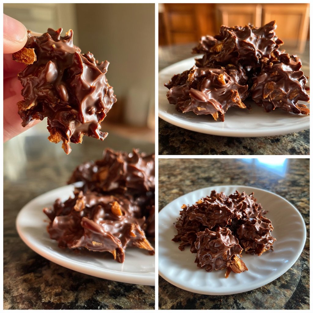 Chocolate Almond Clusters