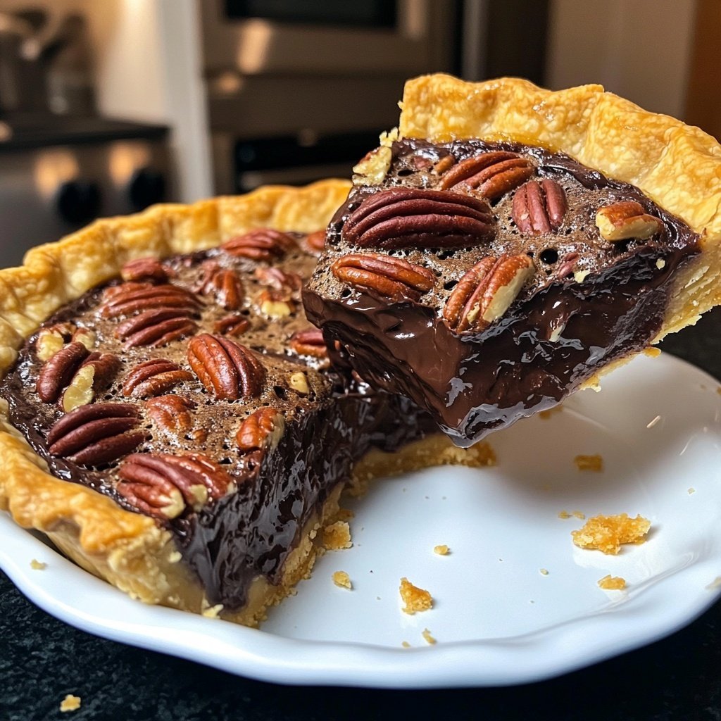 Texas Chocolate Pecan Pie