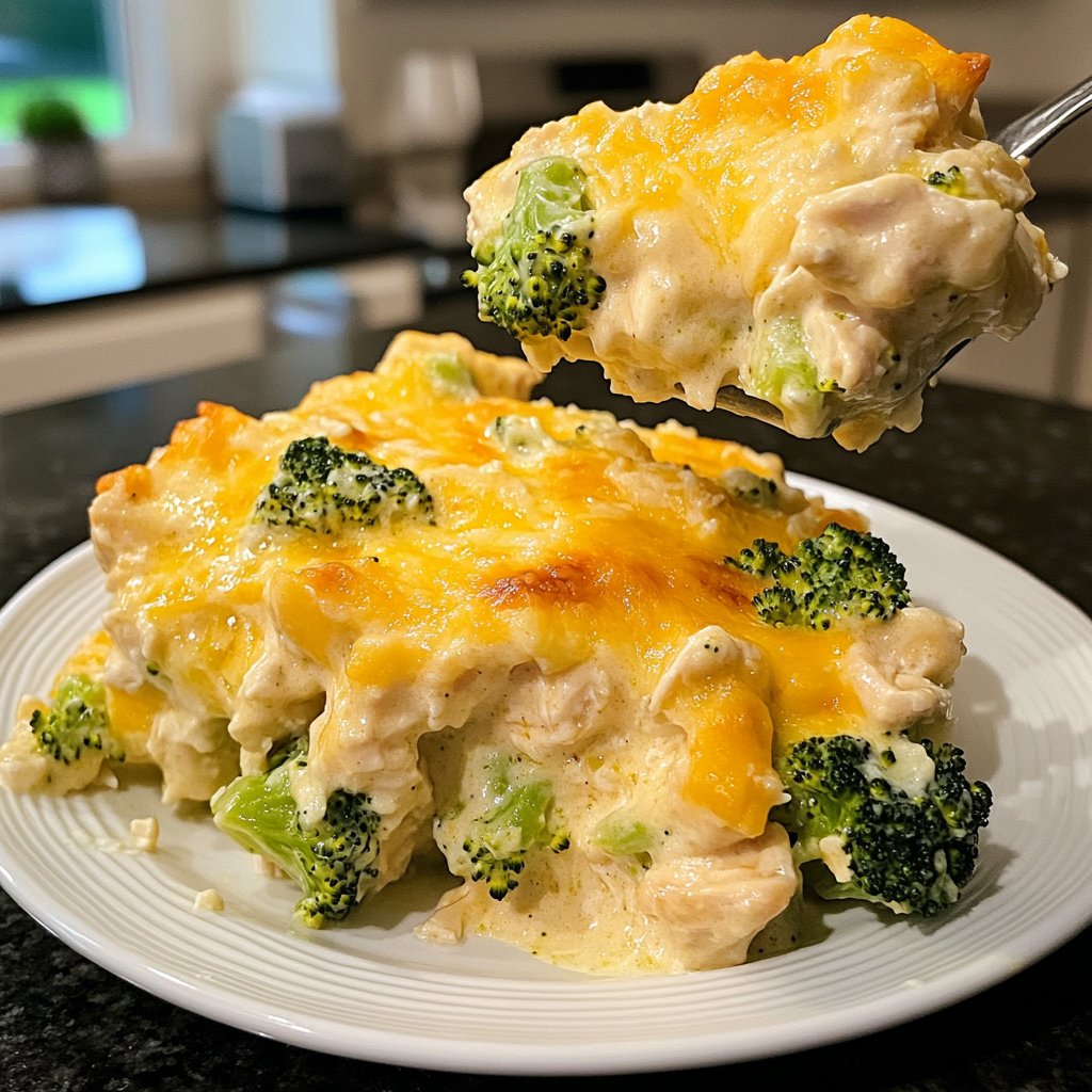 Healthy Creamy Chicken Casserole Recipe