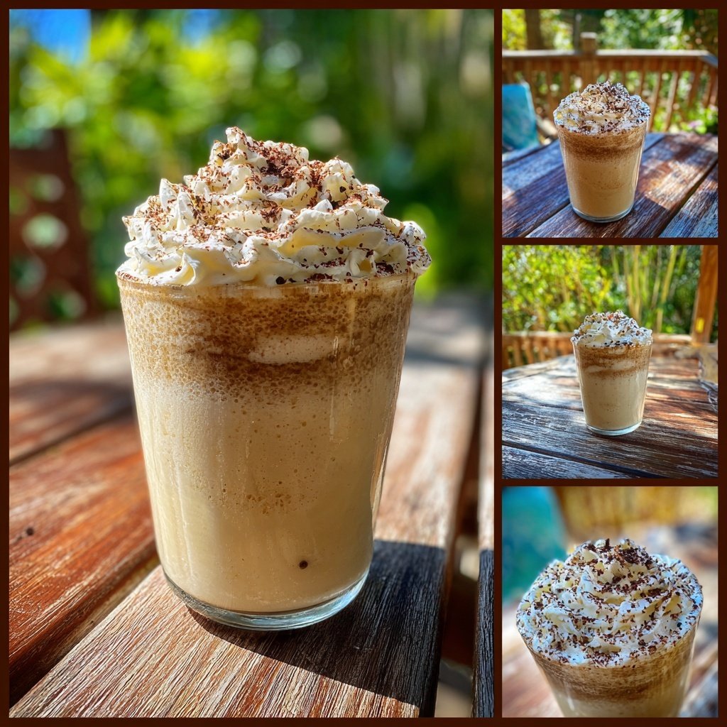 Vanilla Cream Coffee Frappé