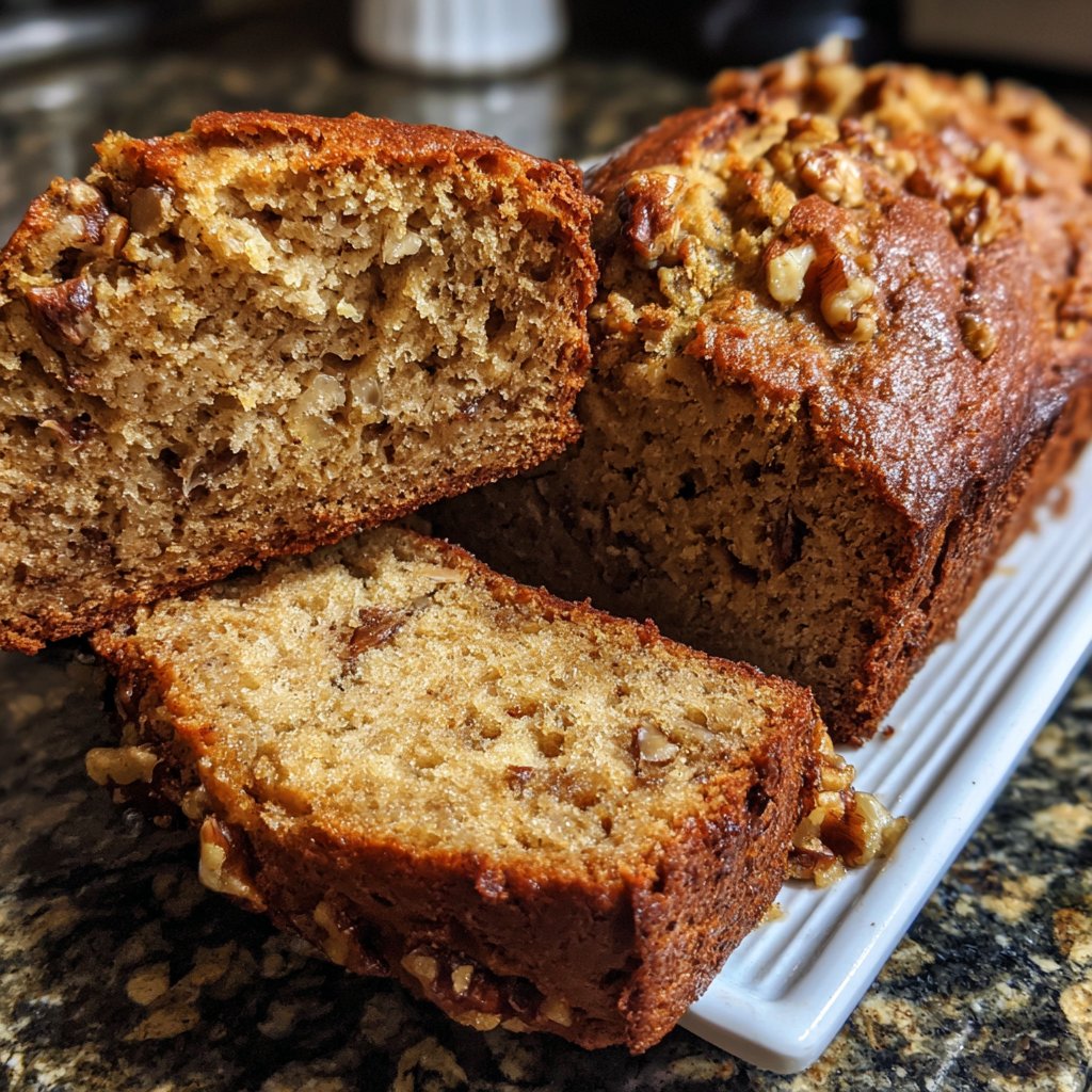 Banana Bread with Walnuts Recipe