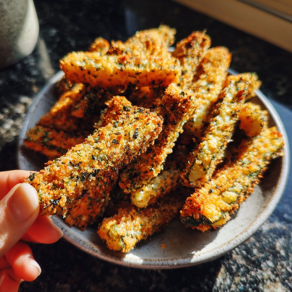 Crispy Zucchini Veggie Fries