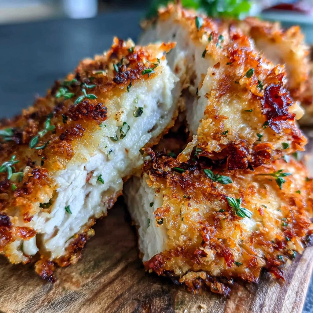 Baked Parmesan Chicken Cutlets