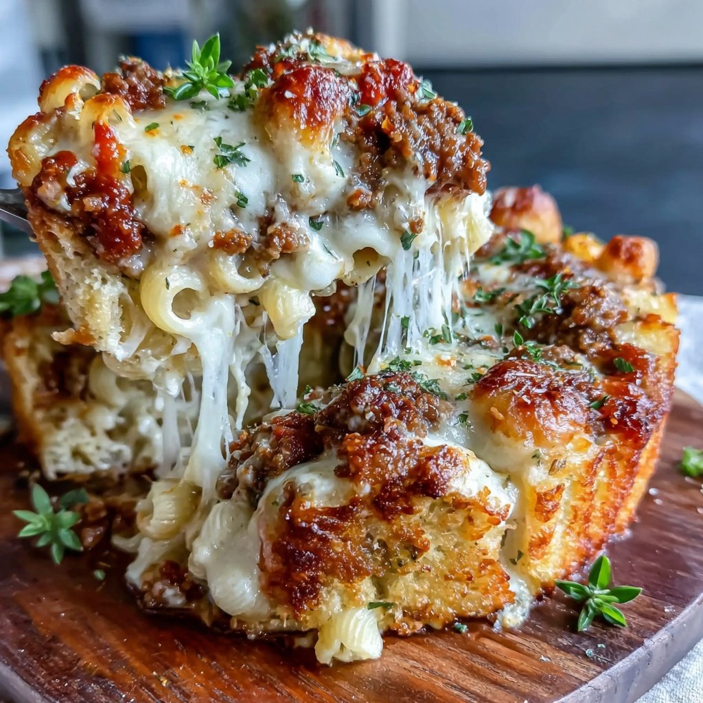 Ground Beef And Cheese Pasta Bake
