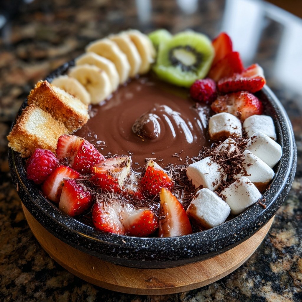 Chocolate Hazelnut Fondue