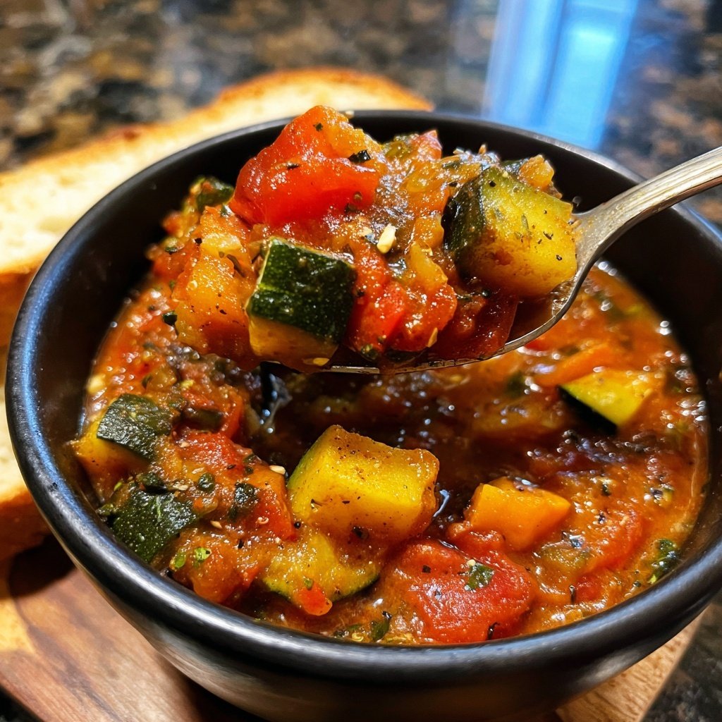 Healthy Crockpot Italian Vegetable Stew