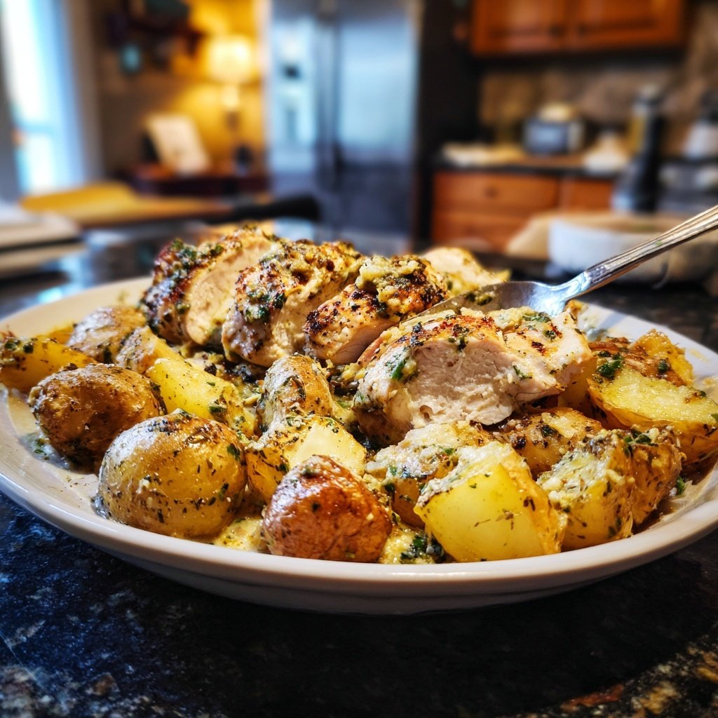 Creamy Herb Chicken And Potatoes