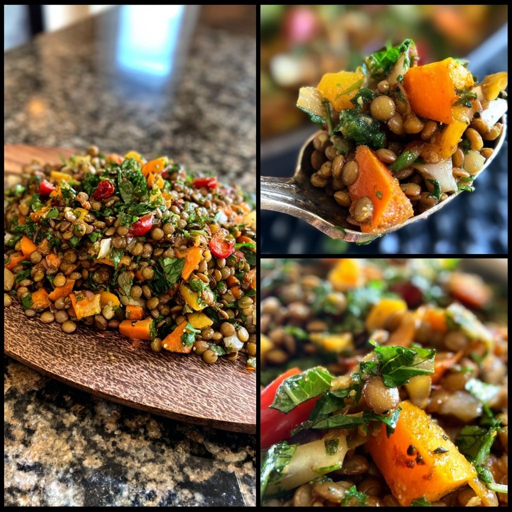 Mediterranean Lentil Salad