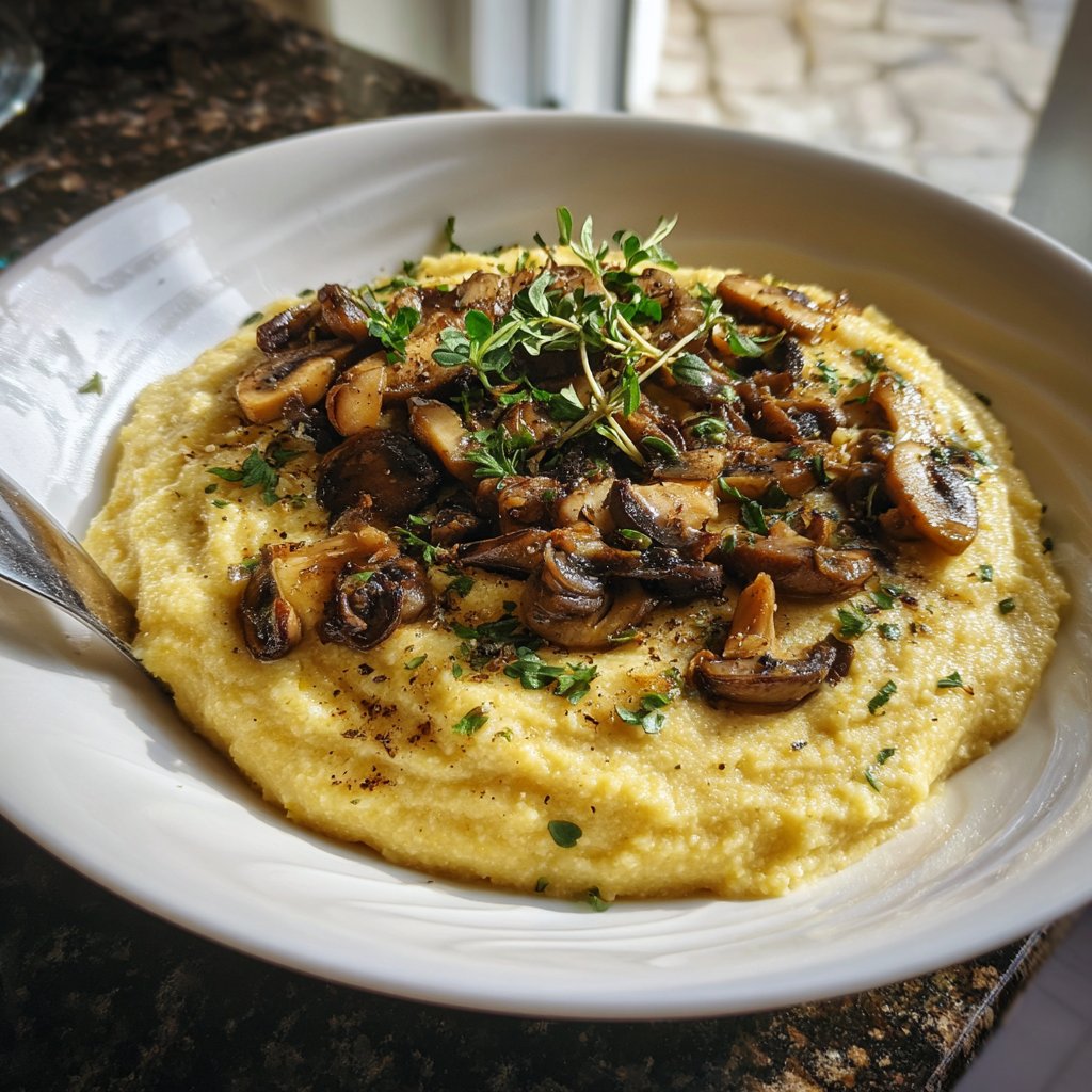 Romantic Creamy Polenta